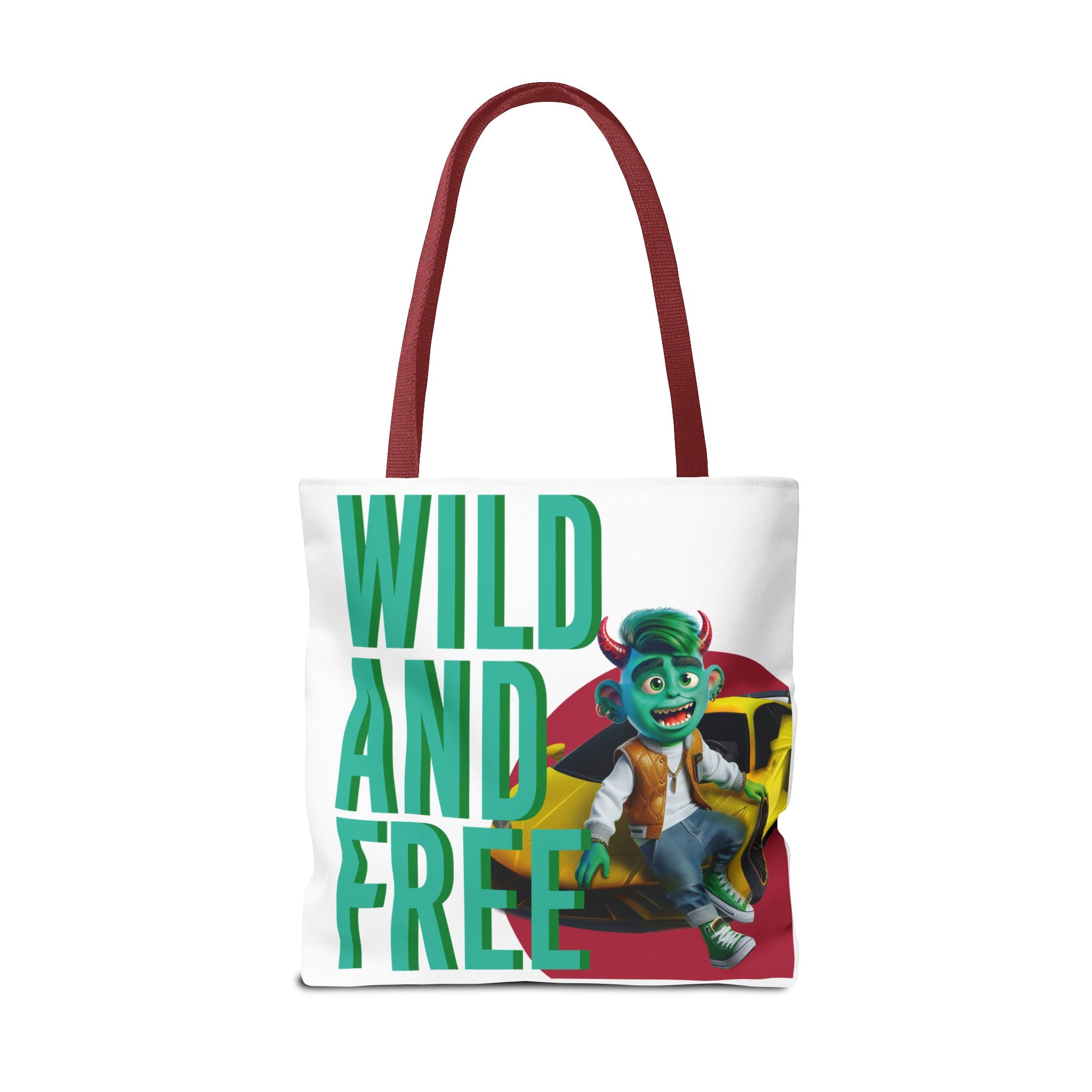 Image of Stylish All-Over Print Tote Bag – Durable & Functional